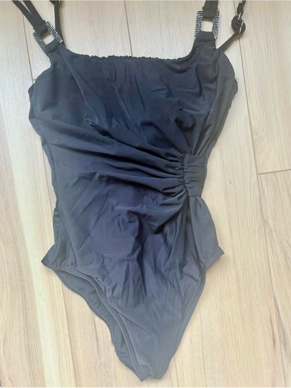 Classic Black One-Piece Swimsuit